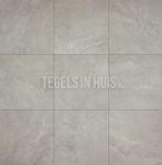 Vloertegel / wandtegel pietrastone zilver grijs 60x60, Doe-het-zelf en Verbouw, Tegels, Ophalen, Keramiek, Nieuw, 10 m² of meer