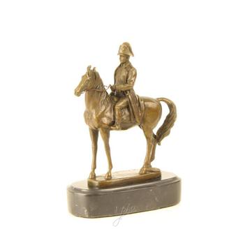 BRONZEN BEELD VAN NAPOLEON OP PAARD (Beeldjes - Decoratie) beschikbaar voor biedingen