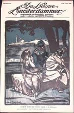 Spotprent Roemenië verklaart oorlog aan Oostenrijk tijden.., Antiek en Kunst, Kunst | Litho's en Zeefdrukken, Verzenden