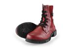 Mustang Veterboots in maat 40 Rood | 10% extra korting, Kleding | Dames, Schoenen, Verzenden, Overige typen, Mustang, Gedragen