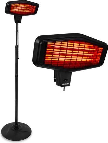 Tweedekans | VONROC Terrasverwarmer Amiata – Infrarood - beschikbaar voor biedingen