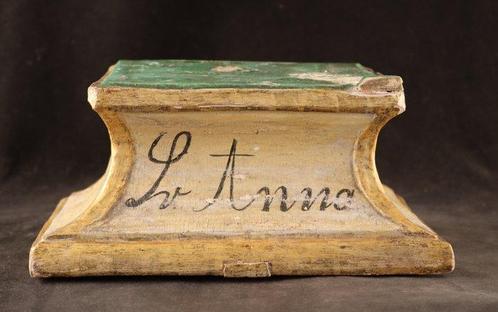 Antieke sokkel - Standaard - Hout, Antiek en Kunst, Antiek | Overige Antiek