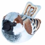 Pluche huismus vogel knuffel 14 cm - Knuffel vogels, Verzenden, Nieuw