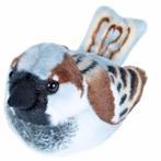 Pluche huismus vogel knuffel 14 cm - Knuffel vogels, Kinderen en Baby's, Speelgoed | Knuffels en Pluche, Nieuw, Verzenden