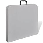 Klaptafel voor buiten 122 cm HDPE wit (Overige), Huis en Inrichting, Verzenden, Nieuw