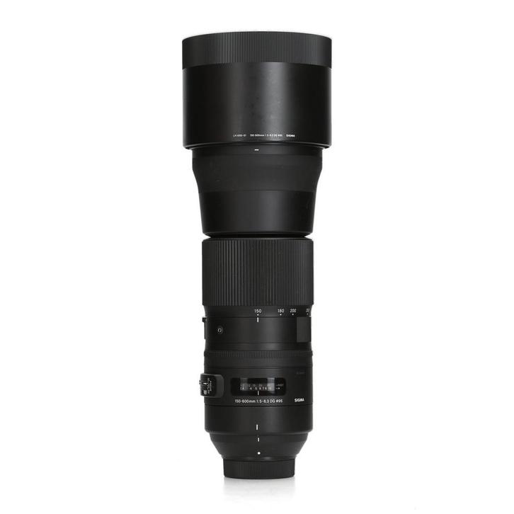 Sigma 150-600mm F5-6.3 DG OS HSM Contemporary - Nikon F, Audio, Tv en Foto, Fotografie | Lenzen en Objectieven, Zo goed als nieuw