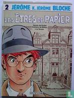 Jerome K. Jerome Bloks - Les êtres de papier - 1985, Boeken, Stripboeken, Eén stripboek, Verzenden, Zo goed als nieuw, Fournier, Pierre, Le Tendre, Serge.