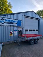 Plateauwagen 2000KG 150x270CM Aanhangwagen Afdekzeil Meeuws, Ophalen, Gebruikt