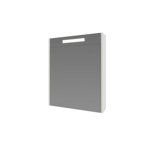 Spiegelkast BWS Salt 1 Deur Met LED 60x60 cm Incl., Doe-het-zelf en Verbouw, Sanitair, Bad, Nieuw, Ophalen of Verzenden