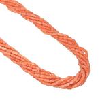 Halsketting - 18 karaat Geel goud Koraal, Sieraden, Tassen en Uiterlijk, Kettingen, Nieuw