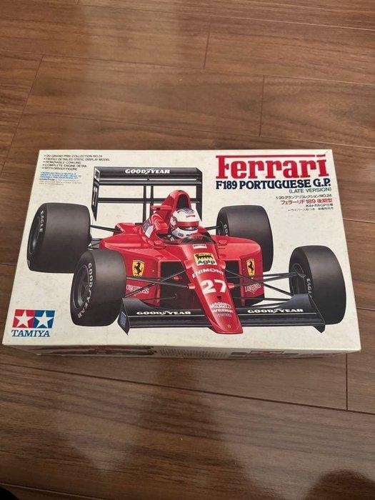 Tamiya 1:20 - Modelbouwdoos - Ferrari F189 Portuguese G.P., Hobby en Vrije tijd, Modelauto's | 1:5 tot 1:12