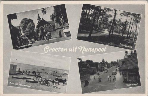 NUNSPEET - Meerluik Groeten uit Nunspeet, Verzamelen, Ansichtkaarten | Nederland, Verzenden