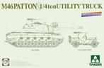 TAKOM 2117X M46 PATTON & 1/4 TON UTILITY TRUCK LIMITED ED..., Nieuw, Verzenden