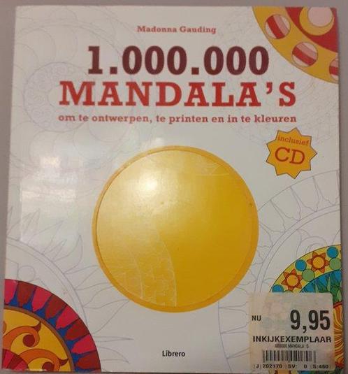 1 Miljoen Mandalas, Boeken, Overige Boeken, Ophalen of Verzenden