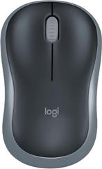 Logitech M185 - Draadloze Muis - Grijs, Computers en Software, Muizen, Nieuw, Verzenden