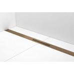 Douchegoot Easy Drain R-Line Clean Brushed Bronze (Alle, Ophalen of Verzenden, Nieuw, Douche