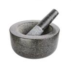 Vogue vijzel en stamper graniet 20cm, Verzenden, Nieuw in verpakking