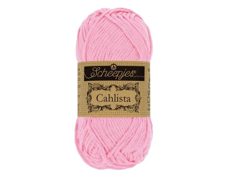 Scheepjes Cahlista 50g - 222 Tulip, Hobby en Vrije tijd, Breien en Haken, Breien of Haken, Nieuw, Wol of Garen, Ophalen of Verzenden