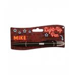 Balpen Light-Up pen Mike zwart, Ophalen of Verzenden, Nieuw