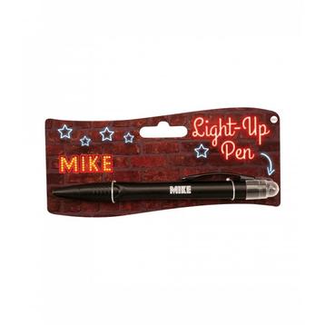 Balpen Light-Up pen Mike zwart beschikbaar voor biedingen