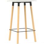Corner bartafel, Ø80cm, 110 cm hoog, Huis en Inrichting, Tafelonderdelen, Ophalen of Verzenden, Nieuw