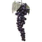 Blauwe kunstfruit druiventros 28 cm - Kunst fruit, Huis en Inrichting, Ophalen of Verzenden, Nieuw