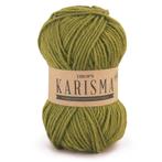 DROPS Karisma Uni Colour - 45 licht olijfgroen - Wol Garen, Hobby en Vrije tijd, Breien en Haken, Ophalen of Verzenden, Nieuw