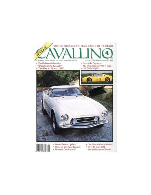 1991 FERRARI CAVALLINO MAGAZINE USA 64, Boeken, Auto's | Folders en Tijdschriften, Ferrari
