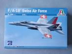 Italeri 1385 F/A-18 Swiss Air Force 1:72 SEALED, Hobby en Vrije tijd, Modelbouw | Vliegtuigen en Helikopters, Nieuw, Italeri, Verzenden