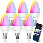 Aigostar Alexa gloeilamp E14 SL2 Smart Lamp 6,5 W WLAN lamp, Verzenden, Nieuw