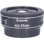 Tweedehands Canon EF-S 24mm f/2.8 STM CM3318, Ophalen of Verzenden, Gebruikt, Groothoeklens
