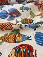 Allegro weefsel in maritiem stijl op dubbele hoogte zonder, Antiek en Kunst