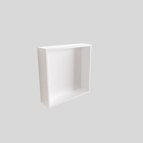 In Of Opbouwnis BWS 29.5x29.5x8 cm Wit, Doe-het-zelf en Verbouw, Sanitair, Bad, Nieuw, Ophalen of Verzenden