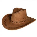 Cowboyhoed Leatherlook, Hobby en Vrije tijd, Feestartikelen, Verzenden, Nieuw