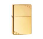 Zippo Vintage high polished (brass), Verzamelen, Rookartikelen, Aanstekers en Luciferdoosjes, Verzenden, Nieuw, Aansteker