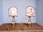 Lamp (2) - Porselein - Paar lampen