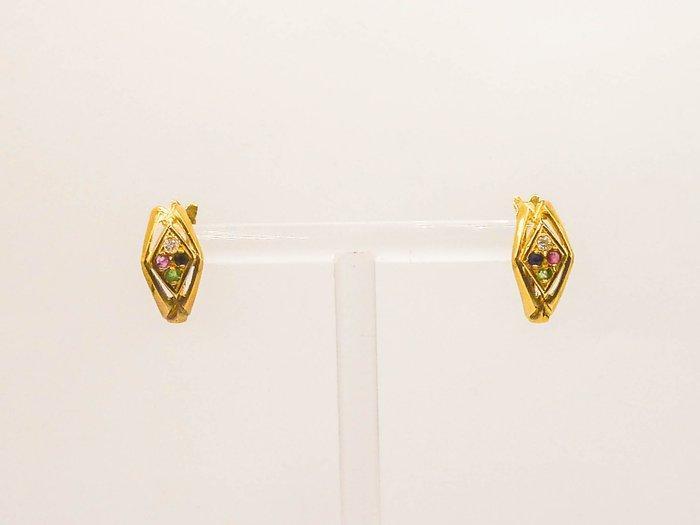 Oorbellen - 18 karaat Geel goud, Sieraden, Tassen en Uiterlijk, Oorbellen