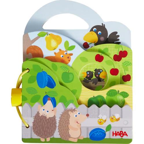 Haba Houten babyboek Boomgaard van €9,00 voor €6,30, Kinderen en Baby's, Speelgoed | Overig, Ophalen of Verzenden