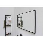 Badkamerspiegel BWS Salt 120x60 cm Zwart, Doe-het-zelf en Verbouw, Sanitair, Ophalen of Verzenden, Nieuw, Bad