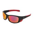 SINNER - Denali sport zonnebril - Zwart/Rood (Zonnebrillen), Verzenden, Nieuw