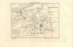 Kaart van Ypres, Veurne, Bergues, Hondschoote en Dunkirk