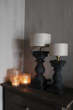 Cilinder lampenkap ruw linnen Leem 25 cm, Huis en Inrichting, Lampen | Lampenkappen, Ophalen of Verzenden, Nieuw