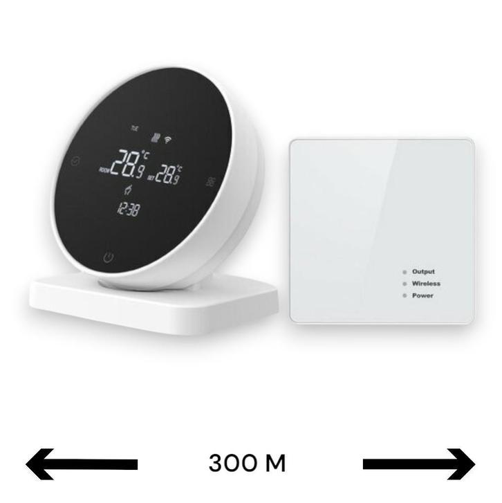 WiFi Draadloze Thermostaat | App en Spraakbediening, Doe-het-zelf en Verbouw, Thermostaten, Slimme thermostaat, Nieuw, Verzenden