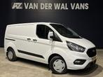 Ford Transit Custom 2.0 TDCI L1H1 inrichting Euro6 Airco | O, Stof, Gebruikt, Wit, Dealer onderhouden