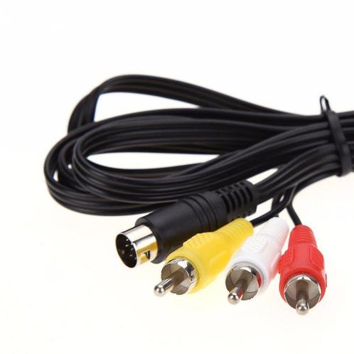 Composiet AV kabel voor Sega Mega Drive 2, Spelcomputers en Games, Spelcomputers | Sega, Verzenden