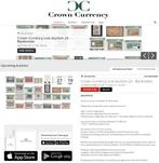 Crown Currency bankbiljetten veiling 24 is online!, Postzegels en Munten, Munten | Nederland