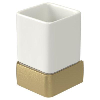 Haceka - Haceka Aline Goud Bekerhouder, Huis en Inrichting, Badkamer | Badtextiel en Accessoires, Nieuw, Ophalen of Verzenden