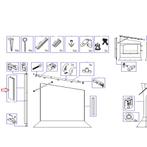 Thule Panorama Rubberprofiel Staander 114cm, Caravans en Kamperen, Ophalen of Verzenden, Nieuw, Thule