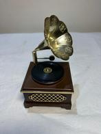 Vintage Fidelent Muziekdoos in Grammofoonstijl - Muziekdoos, Antiek en Kunst