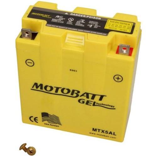 Motobatt Gel Accu Mtx5Al 12V 5Ah 85A 120X59X131, Computers en Software, Laptop-opladers, Verzenden